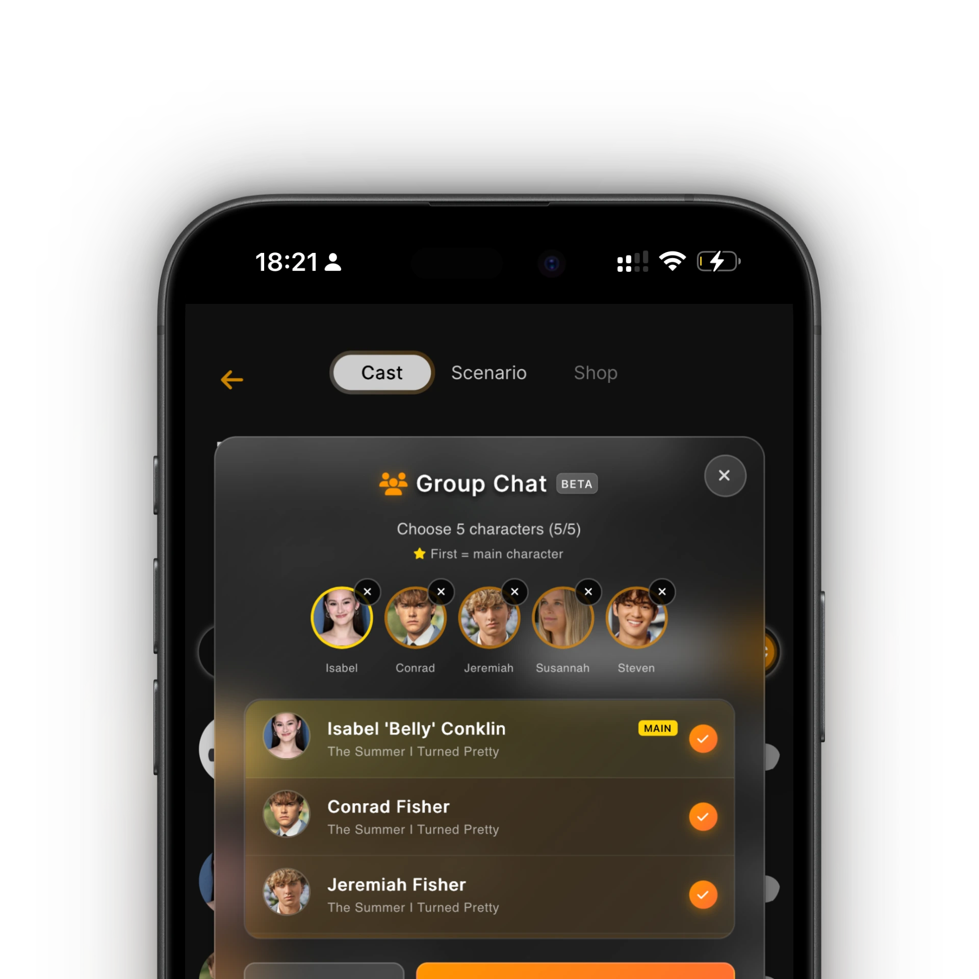 Scenaryo — AI Companion & Roleplay Chat